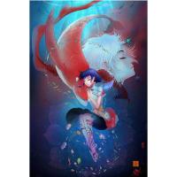 大鱼海棠成人300片520片1000片木质拼图儿童益智玩具生日礼物女 1A 300片(默认代拼分区)A