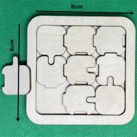 puzzle木质拼图益智拼图学生成人高难度拼图创意拼图拼板烧脑级别 9块mini