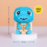 兼容乐高积木微型钻石小颗粒成人拼装益智玩具生日礼物男孩皮卡丘 大号杰尼龟