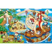 史努比拼图SNOOPY木质300片520片1000片成人儿童益智玩具生日礼物 1 300片(代拼分区38*26cm)