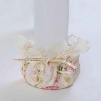 蕾丝布艺保护套万能通用型椅子腿加厚耐磨家用防噪音防滑桌椅脚套 繁华似锦粉色 桌子腿4个装