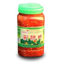 贵州特产杜姨妈剁椒片糟辣椒凉拌烧菜调味剁辣椒酸辣椒1500克 糟辣椒1瓶装(三斤)