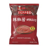 韩式辣椒粉泡菜专用调味料干碟粗细韩国辣椒面家用辣白菜调料腌料 韩式辣酱袋装500g