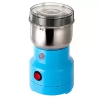 五谷家用小型研磨机打料机粉碎打磨豆子冰糖干货辣椒破碎机电动 200瓦大功率机器+刷子