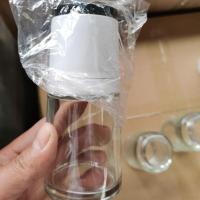 日本胡椒研磨器研磨瓶手动芝麻花椒粗盐调味瓶家用日款胡椒瓶 白色1只装