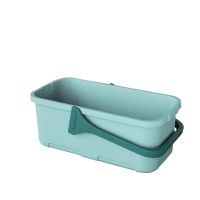 45cm超大长方形免手洗平板拖把胶棉拖把手提清洗桶塑料洗车清洁桶 [破损补寄]45cm特大标准清洗桶