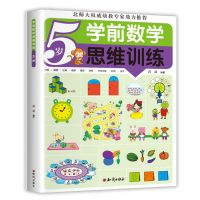 学前数学思维训练书幼儿园启蒙早教左右脑开发3-4-5-6益智游戏书 [5岁]1本