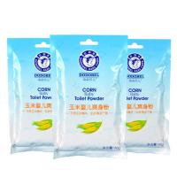 [多规格]朵朵贝儿玉米爽身粉带粉扑140g防痱补充装袋装70g5包 3包(袋装 70克 x 3包)