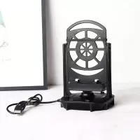 摇步器手机自动计步器静音轴承平安一起来捉妖摇摆器走步刷步神器 摇两个手机轴承加速款[黑色]