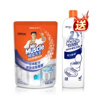 威猛先生洗衣机槽清洁剂清洗家用滚筒式杀菌非泡腾片消毒污渍神器 洗衣机清洁剂250g+洁厕液480g