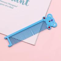 bts防弹少年团梳子女学生韩版公仔迷你梳随身梳美发梳美妆工具 BTS 梳子蓝色