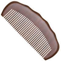 金丝檀木梳 按摩直发防静电脱发按摩刮痧梳子 木梳子送女友 正品 金丝檀木梳子