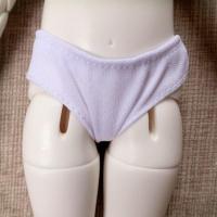 [泡泡家BJD.SD娃内裤白色蕾丝边基础小裤衩8分17cm6分4分3分小布 6内裤一条无花边 只有一条内裤