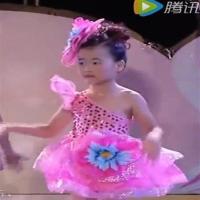 新款六一儿童舞蹈服小荷风采萌萌哒演出服装么么哒蓬蓬纱裙亮片 粉色 90cm