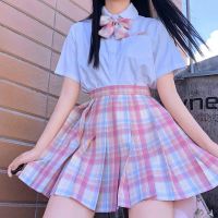 堡尼贝格jk正版格裙 柚恋情书 原创学生半身短裙百褶裙制服裙 42cm(送平角领结+飞机盒+衣架) XS