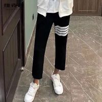 21新款秋冬季男装外套拼接连帽字母刺绣夹克修身精神小伙ing情侣 高品质刺绣款外套黑的 S码(80-90斤)