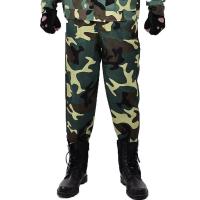 工作服男劳保耐脏耐磨军训迷彩服套装女士外套工地汽修工装裤子潮[12月1日发完] 单裤子-绿花 175[建议130-140