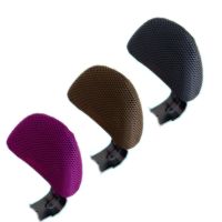 电动车坐垫套新款电瓶车座套罩爱玛自行车防晒防水隔热透气 通用 [黑色网布款]单个后靠套