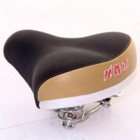 电动车座垫电动自行车座椅电瓶车鞍座通用铁壳防水加大软座包舒适 塑料壳牛蛙面加厚垫自行车可用