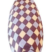 四季通用亚麻布电动车座套耐磨透气款式新颖自行车摩托车座垫 四季通用双面绒黄方格 中号