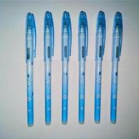 日系简约点石自控墨直液式走珠笔速干中性笔0.5碳素黑笔签字笔 冰雪935 6支黑芯