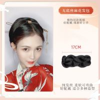 古装汉服假发包基础款式麻花发包古风仙女造型日常简单垫发包 柔软麻花包小号