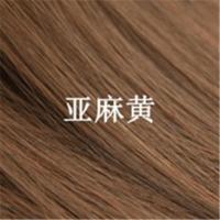 假发女长直发隐形无痕中分刘海韩国长发自然逼真气质蓬松整顶假发 亚麻色+发网