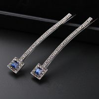 夹子头饰侧边碎发夹一字夹大号简约顶夹妈妈发卡子边夹水钻刘海夹 灰色