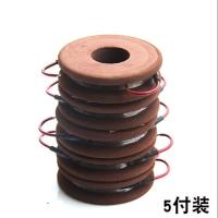 大物子线双钩成品套装千又伊势尼青鱼草鱼鲤鱼鲢鳙钩手工绑好鱼钩 2.5号子线(5付) 2号钩(伊势尼6号大小)