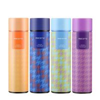 大容量304不锈钢高档学生保温水杯子智能温度显示办公男女士车载 随机-420ml(无过滤网清仓) 保温杯