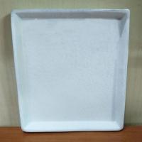 特大北欧风陶瓷花盆大号简约绿萝吊兰多肉绿植盆栽盆创意个性花盘 白色底盘