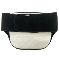 冬季腰疼护腰带护肚子肚围成人护腹部保暖老年人护胃带护脐带男女 护腰护胃黑色 M