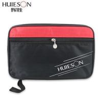 辉胜方形乒乓球拍拍套乒乓球拍包大容量便携乒乓球包保护球拍袋 红黑色方形拍套1个