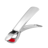 德国304不锈钢防烫夹取碗夹硅胶防滑夹盘子蒸锅夹厨房多用泰山夹 304[红色防烫夹]