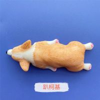 创意动物柯基狗冰箱贴磁贴可爱卡通3D立体仿真狗狗萌宠家居装饰贴 趴柯基狗