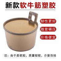 浇菜粪瓢粪勺淋菜勺浇水瓢加厚粪瓢长柄勺子浇菜浇水施肥老式农具 不带木柄 棕色 6寸