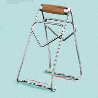 德国304不锈钢防烫夹家用夹盘器取碗器提盘夹碗器夹子厨房小工具 304木柄提盘夹