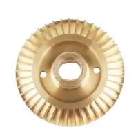 家用自吸泵750W550W单双面铜叶轮自动增压泵管道泵叶轮水 60MM单面轴12