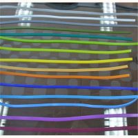 玻璃保鲜盒不锈钢塑料饭盒盖子内密封圈硅胶条圆形长方形配件通用 粉红色3.5*6.2mm(一米)