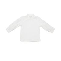 女童牛仔背带裤套装宝宝秋装新款儿童洋气泡泡袖打底衫两件套时尚 上衣 80 建议身高70*80厘米