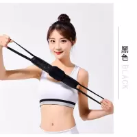 成年隐形矫姿防驼背带肩膀矫正器女儿童男专用脊椎背部纠正治神器 超薄隐形款黑色 S(小码)