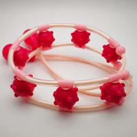 滚轮式拉背条按摩器搓背按摩轮家用腹部腰部腿部开背推拿器不求人 7珠拉背一条