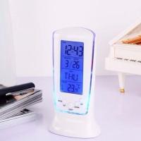 闹钟学生简约ins宿舍静音床头卧室多功能闹铃时钟创意可爱少女心 [有背光]510闹钟