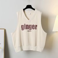 单/大码女装小香风套装女遮肚显瘦洋气减龄马甲牛仔裤三件套春季 6362马甲 M 建议80-100斤