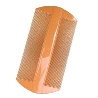 金丝檀木去头屑篦子梳虱子梳女随身便携旅行老式防静电超密小梳子 1把塑料牛筋篦子梳[塑料材质]