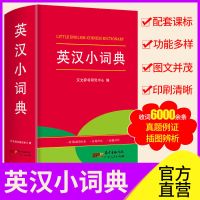 正版英汉双解大词典初高中生学生实用中考高考英语词典大学四六级 英汉小词典 缩印版(无)