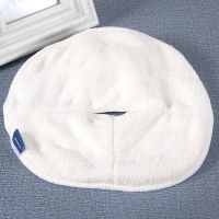 敷脸毛巾批发脸部美容冷热敷吸水敷脸巾保湿补水加厚珊瑚绒面膜罩 一孔普通款