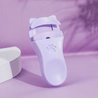 []眼睫毛夹子可爱迷你局部小型初学者睫毛夹持久卷翘 梦幻紫(猫耳广角)