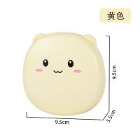 新款卡通充电宝暖手宝化妆镜三合一暖手宝充电式防爆随身充电可爱 黄色 BH-203