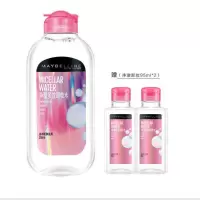 美宝莲净澈多效卸妆水 敏感肌深度清洁保湿温和无刺激官方旗舰店 卸妆水200ml+95ml*2瓶